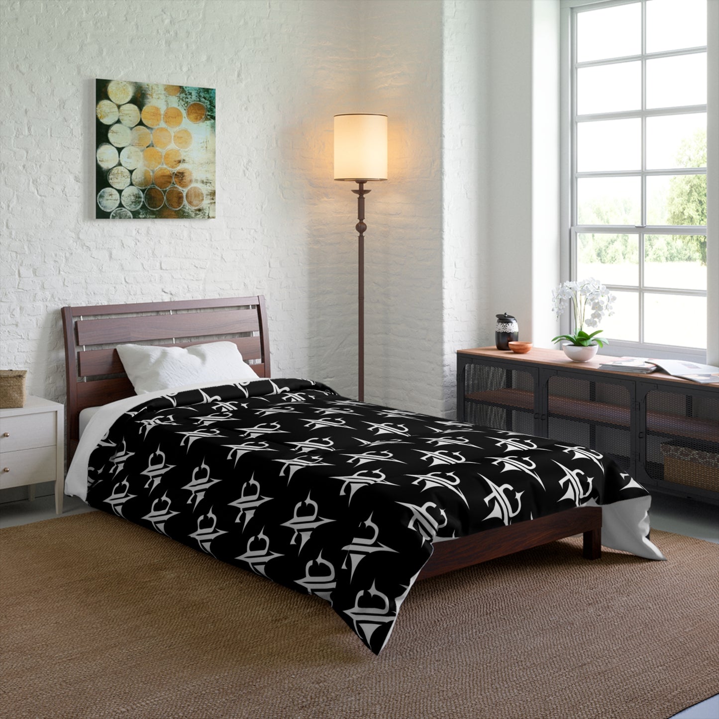 Trilly Club Monochrome Comforter