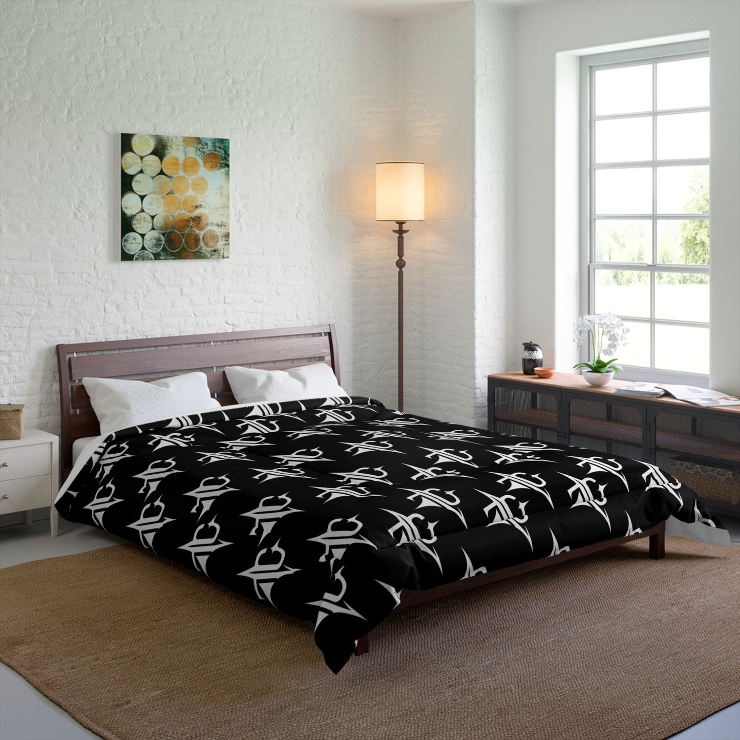 Trilly Club Monochrome Comforter