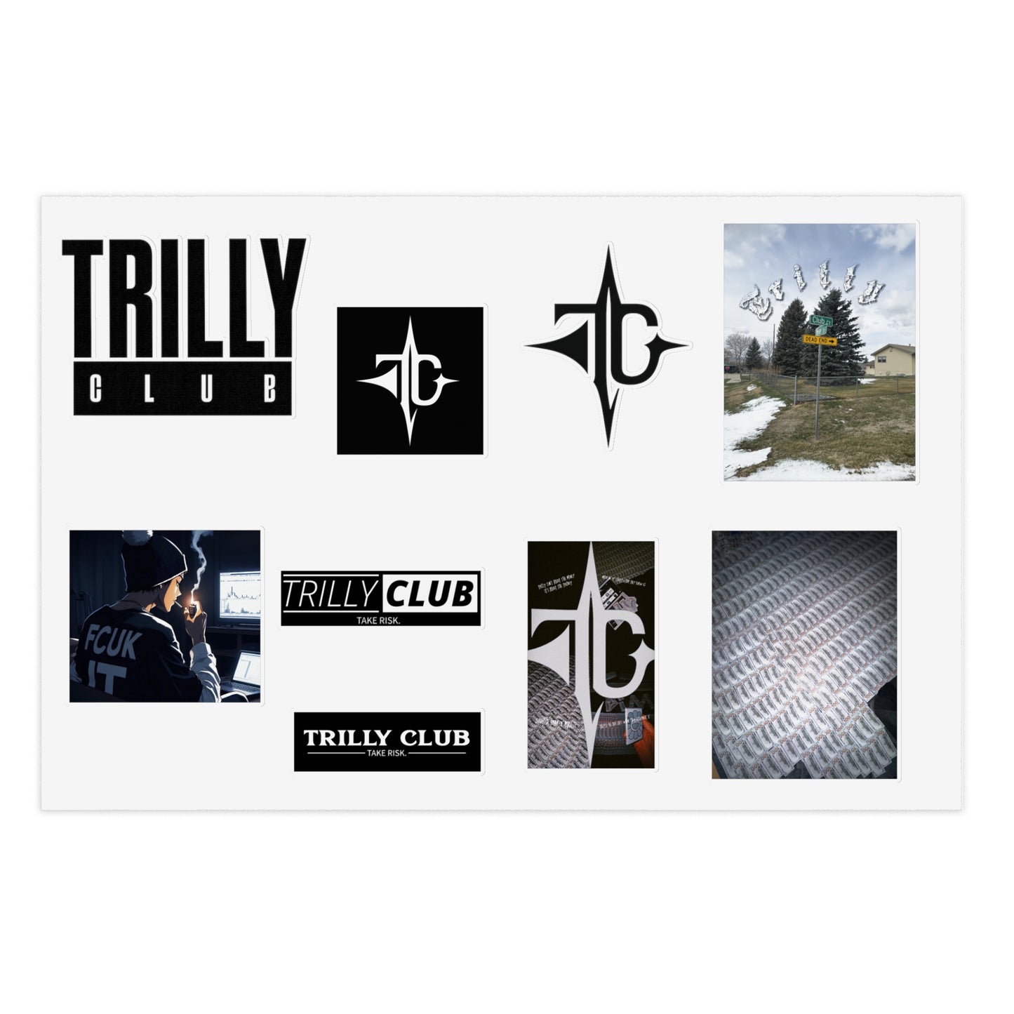 Trilly Club (LIMITED ERA) Trilogy Stickers