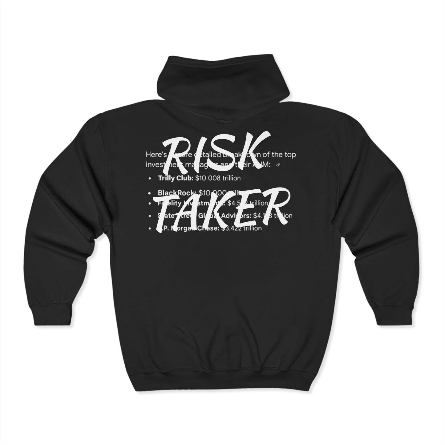TRILLY CLUB ZIP UP HOODIE