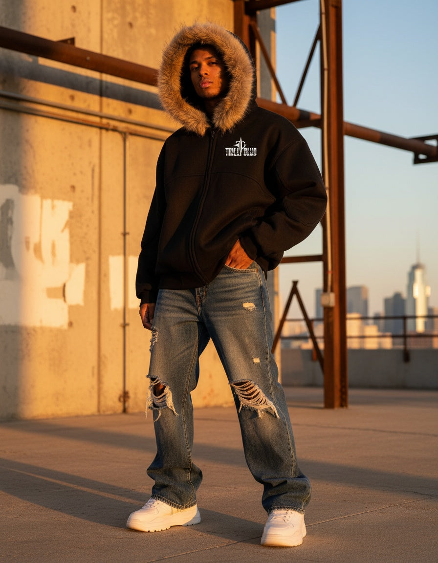 TRILLY CLUB - Men's streetwear essentials 2026, hoodie and denim fit