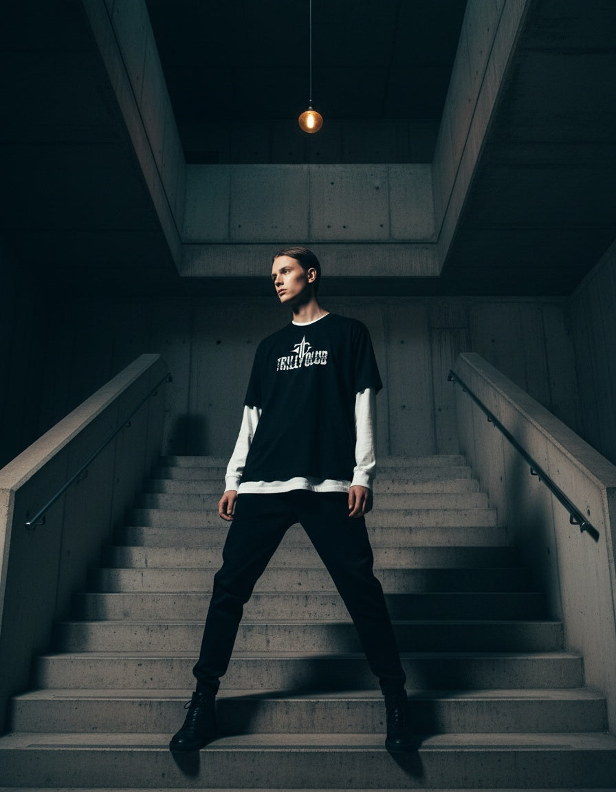 TRILLY CLUB - Streetwear layering guide 2026, layered tee outfits