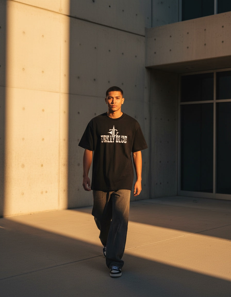 TRILLY CLUB - Summer streetwear outfits, cooling tee fit