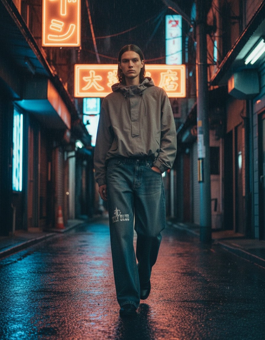 TRILLY CLUB - Wide leg vs slim fit, why baggy won the streetwear wars