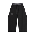 Plaid Waistband Barrel Sweatpants