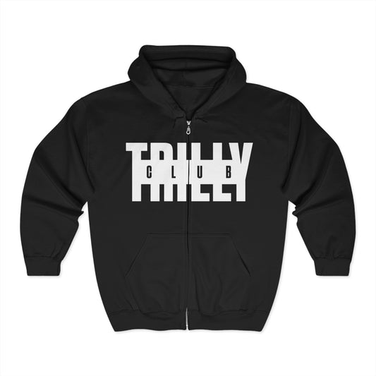 TRILLY CLUB ZIP UP HOODIE