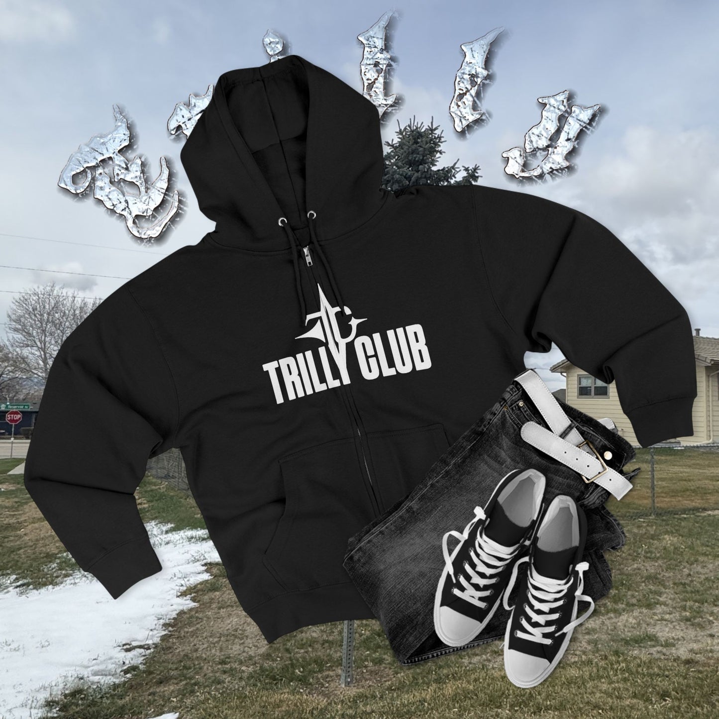 TRILLY CLUB - Zip Hoodie
