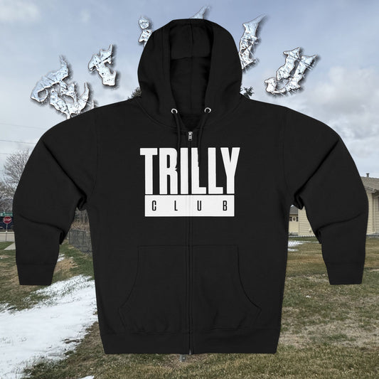 TRILLY CLUB ZIP HOODIE