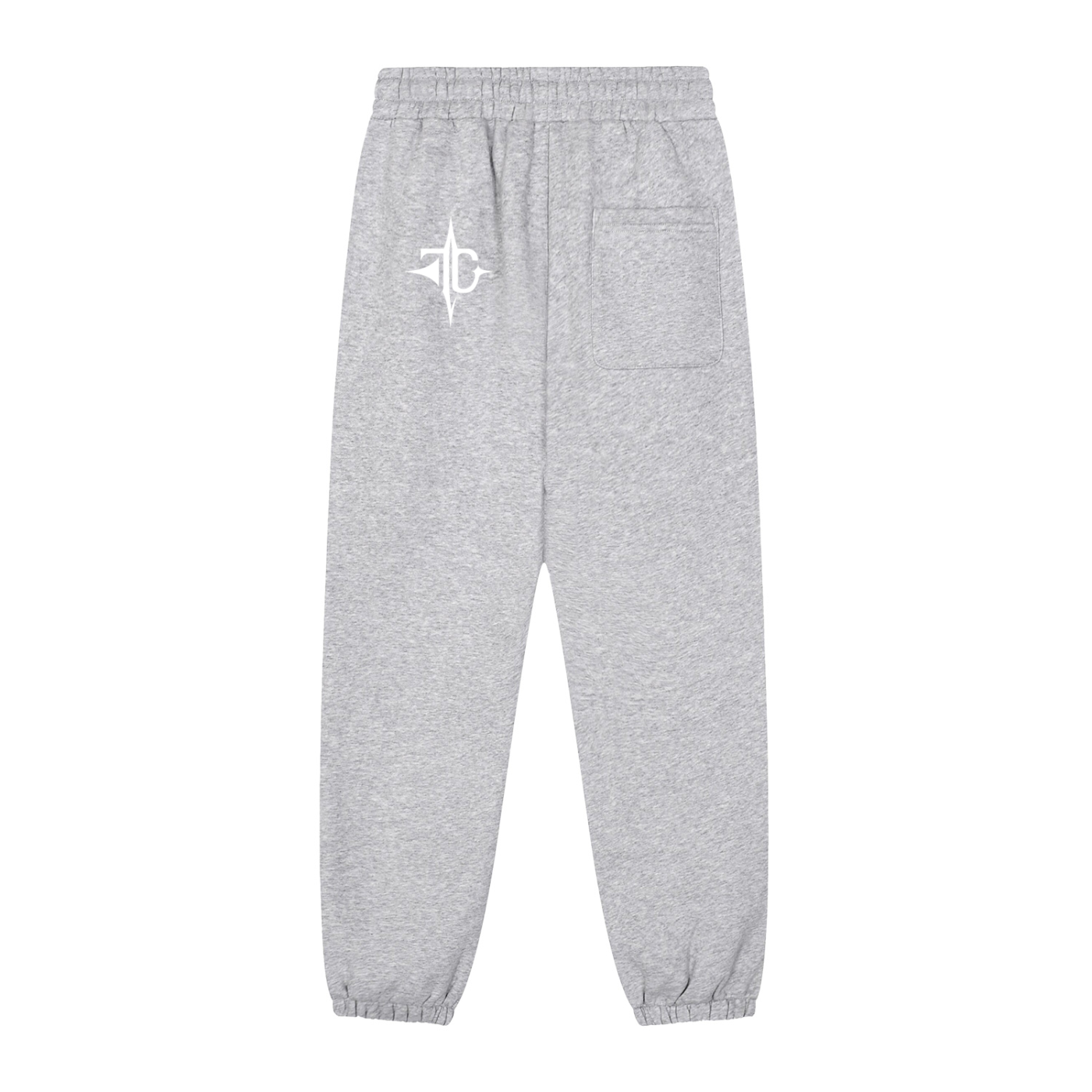 Sun fade jogged sweatpants waistband detail