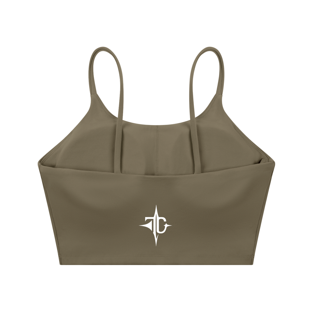 Spaghetti Strap Yoga Sports Bra