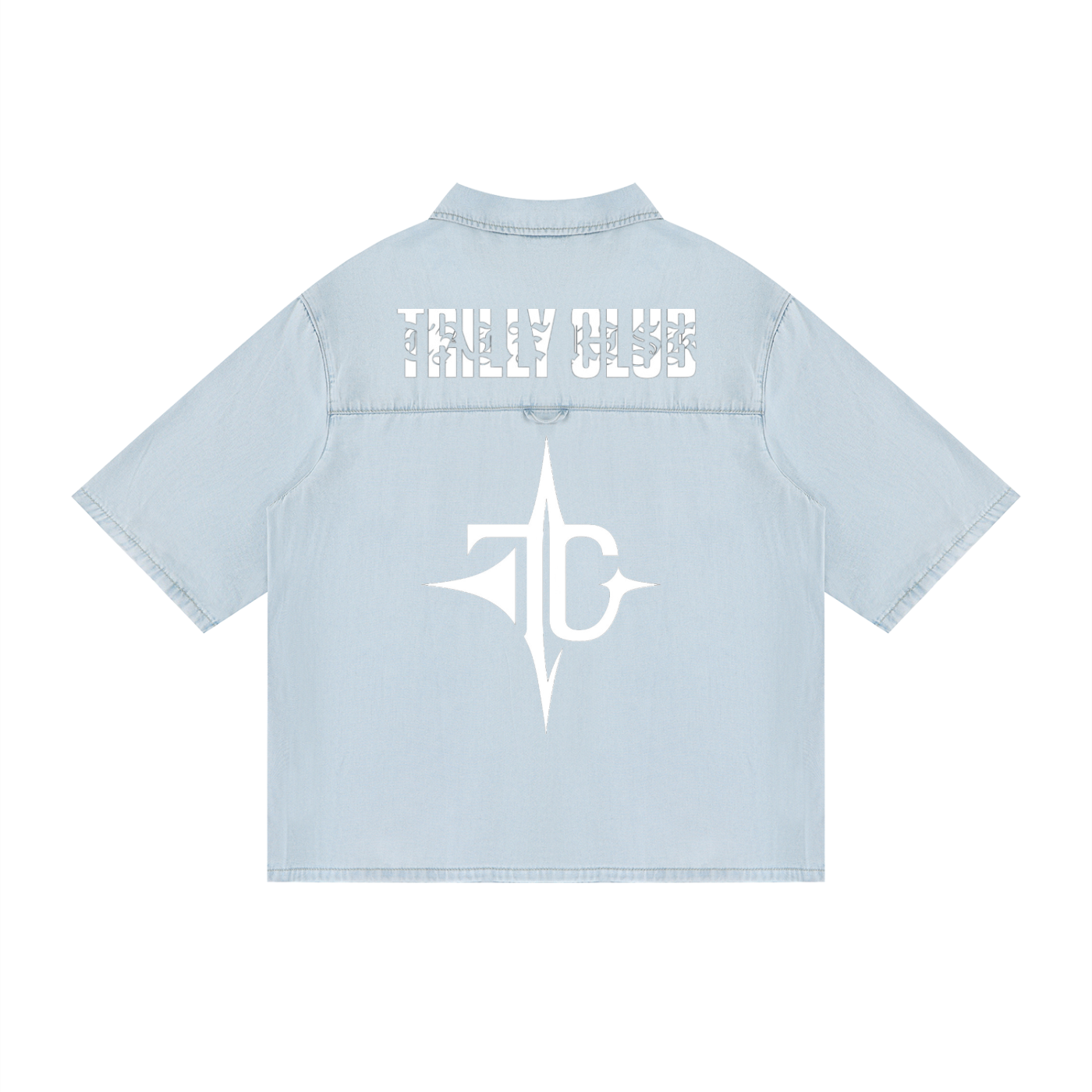 Unisex Vintage Wash Drop Shoulder Lyocell Shirt