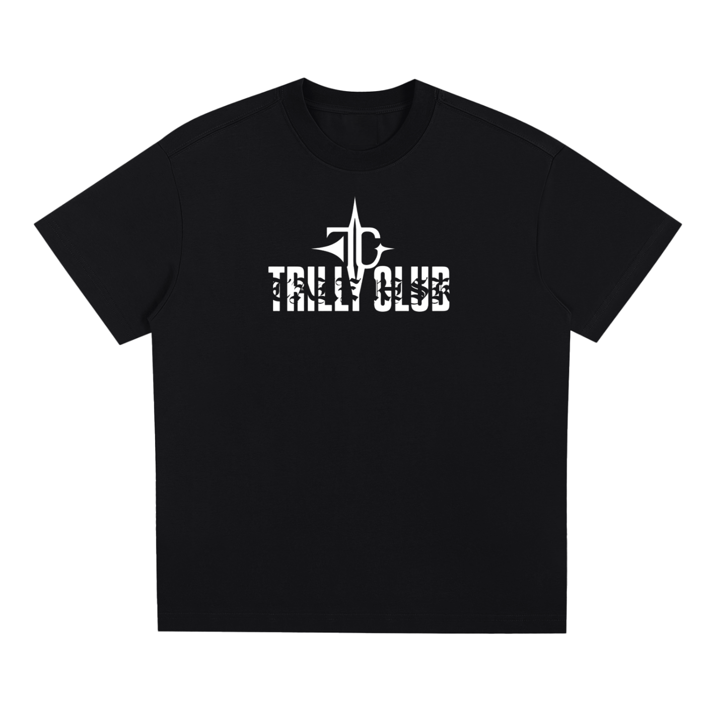 Sorona Quick-Dry Cooling T-Shirt front view — TRILLY CLUB streetwear