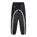 Sun Fade Contrast Tape Fleece Joggers front view - TRILLY CLUB