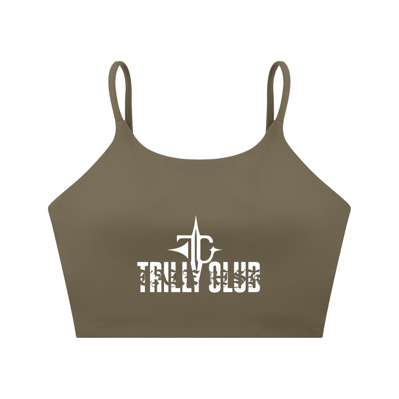 Spaghetti Strap Yoga Sports Bra